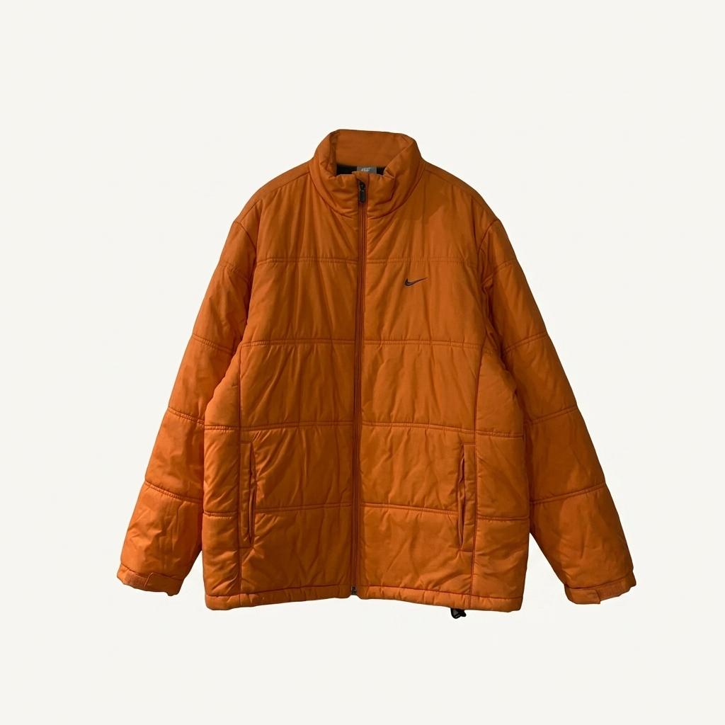 나이키 오렌지 경량패딩 XL 1