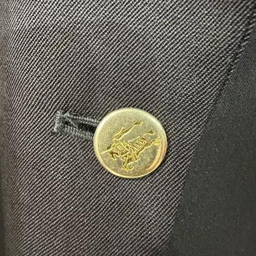 버버리 크레스트 금장 블레이저 자켓 여성M 4