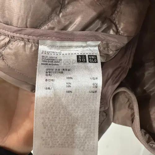유니클로 울트라라이트다운 퀼팅 경량롱패딩 여성M 5