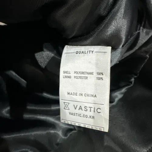 VASTIC 바스틱 에코 레더 자켓 XL 5