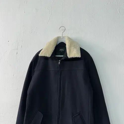 APC 아페쎄 양털카라 자켓 90 3