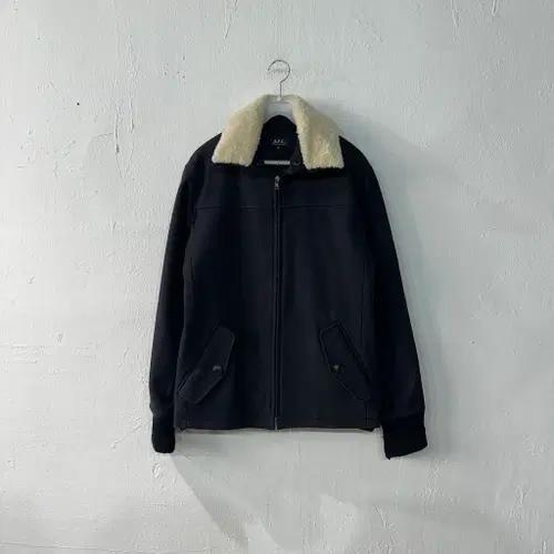 APC 아페쎄 양털카라 자켓 90 2