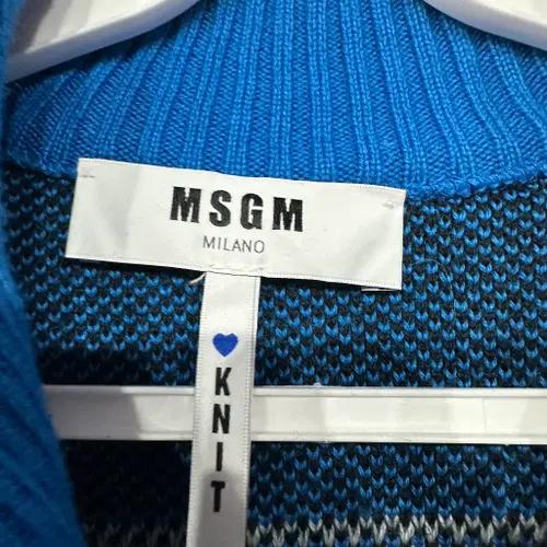 MSGM 반집업 니트 5
