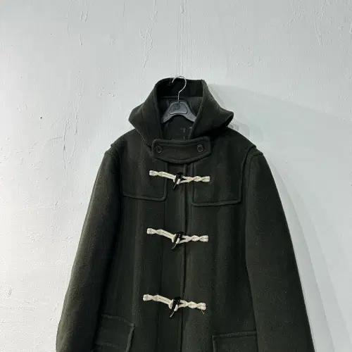 유니클로 카키 더플 떡볶이코트 M 3