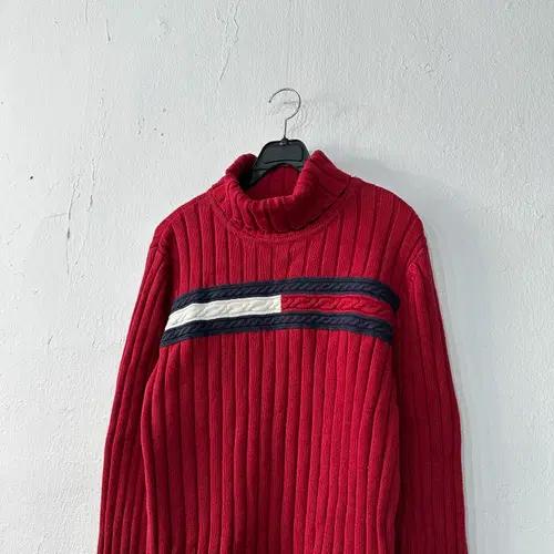 타미힐피거 목폴라 니트 여성 L-XL 3