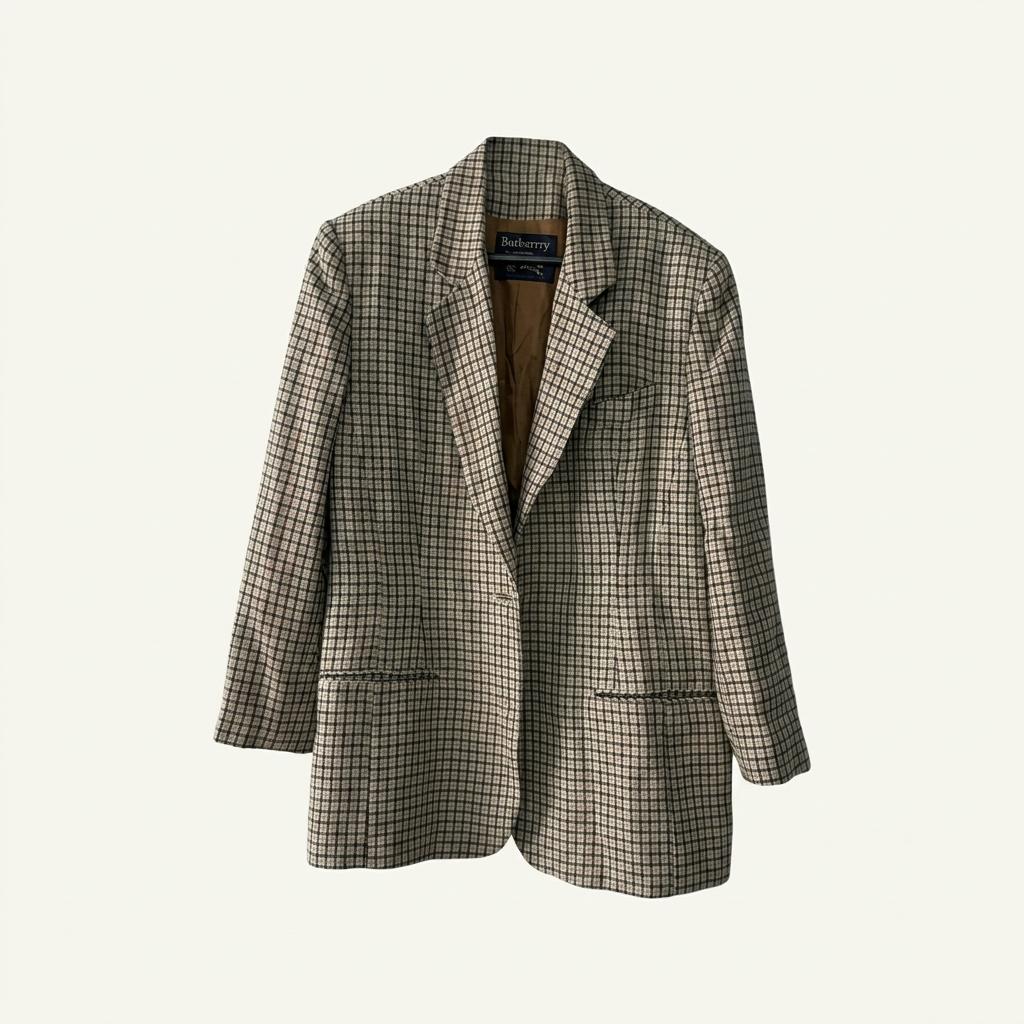 버버리 하운드투스 울 자켓 여성10size 1