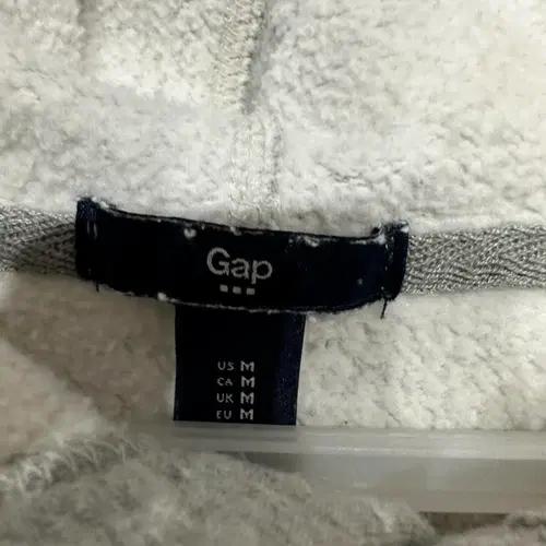 갭 그레이 후드티 M 4