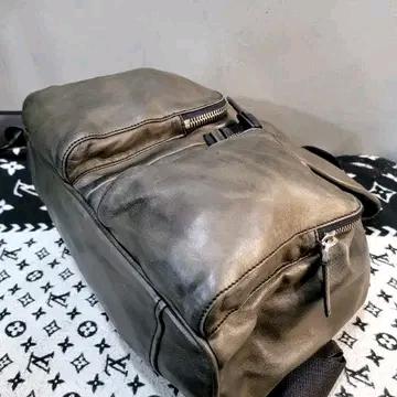정품 프라다 투 포켓 가죽 백팩 7