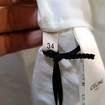 (새상품) 정품 셀린느 트리옹프 자수 여성셔츠 (정가 130만원대) 9