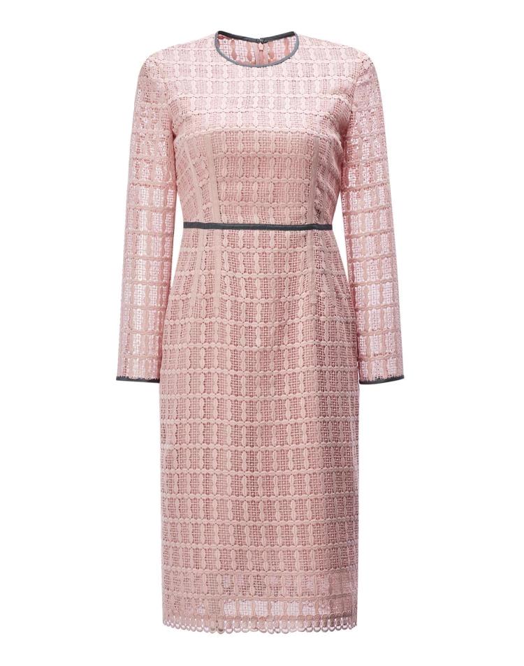 질스튜어트 레이스 자수 롱원피스 핑크 599,000원 6
