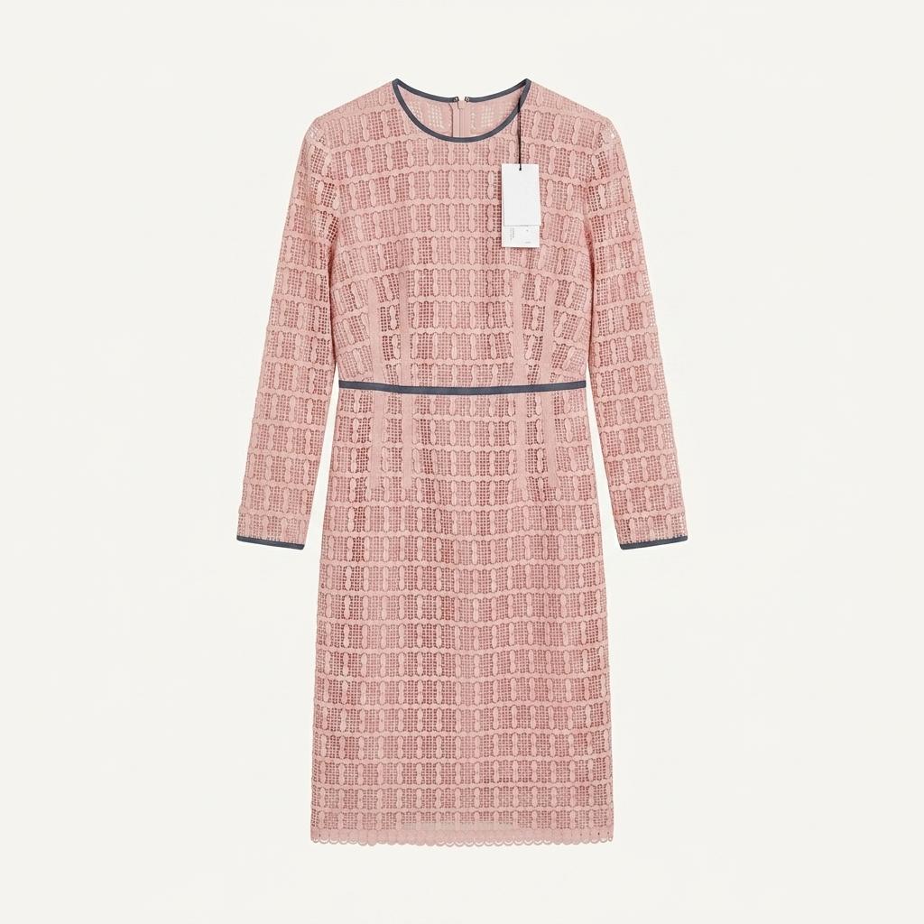 질스튜어트 레이스 자수 롱원피스 핑크 599,000원 1