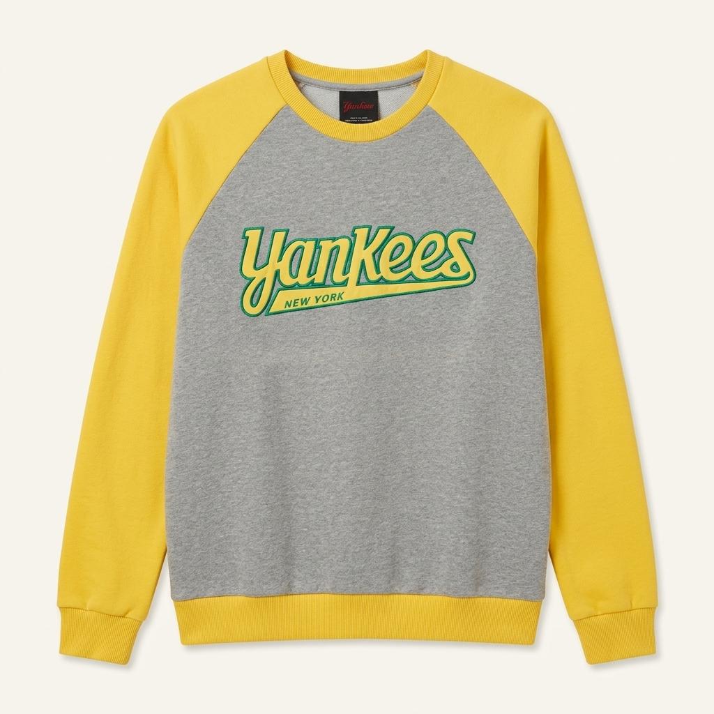 MLB 뉴욕양키스 배색 맨투맨 티셔츠 1