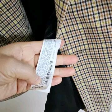 자라 체크 블레이져  4