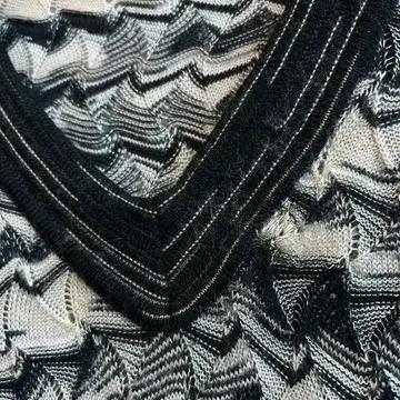 미쏘니 패턴 브이넥 원피스 MADE IN ITALY 4