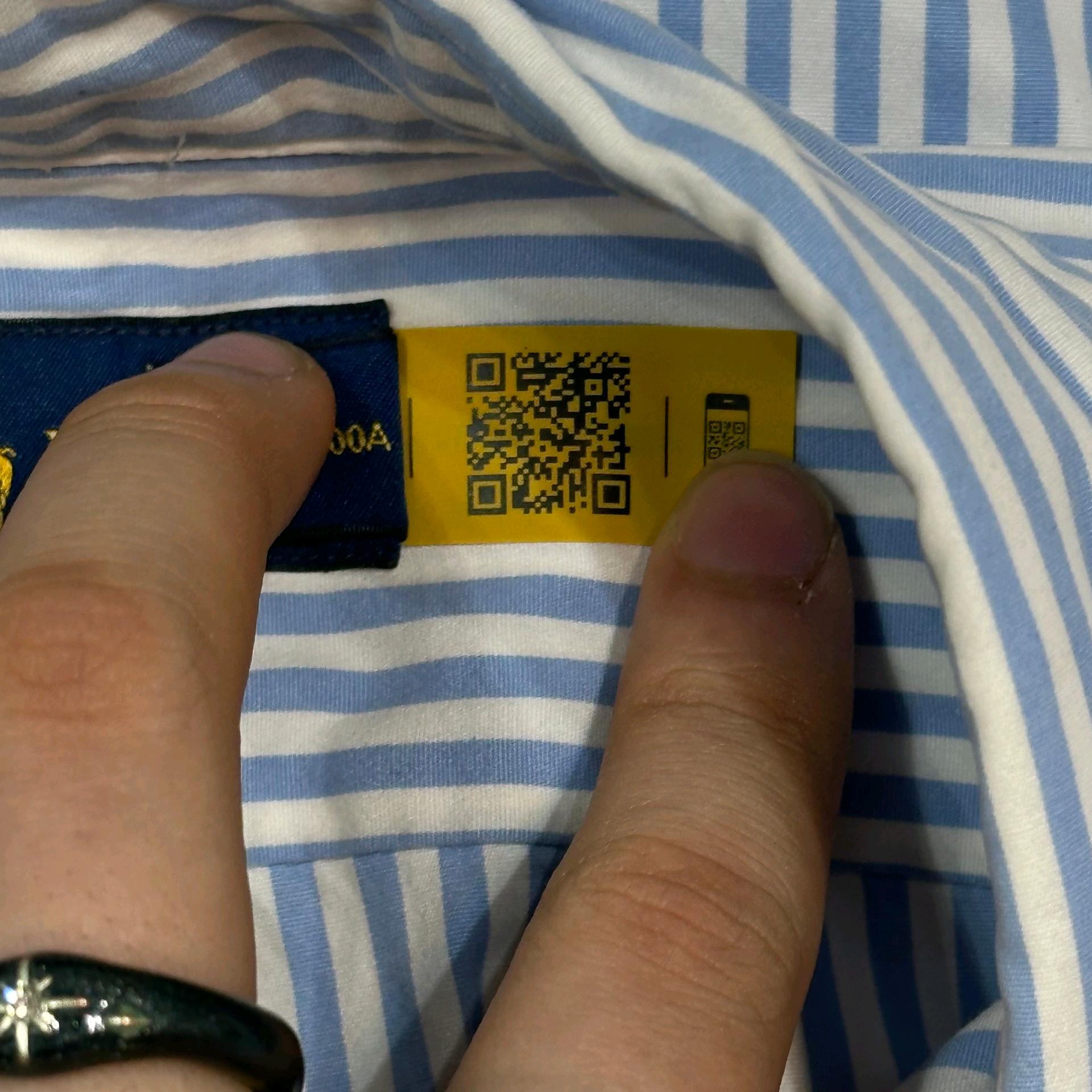 L 폴로랄프로렌 스카이블루 스트라이프 셔츠 6