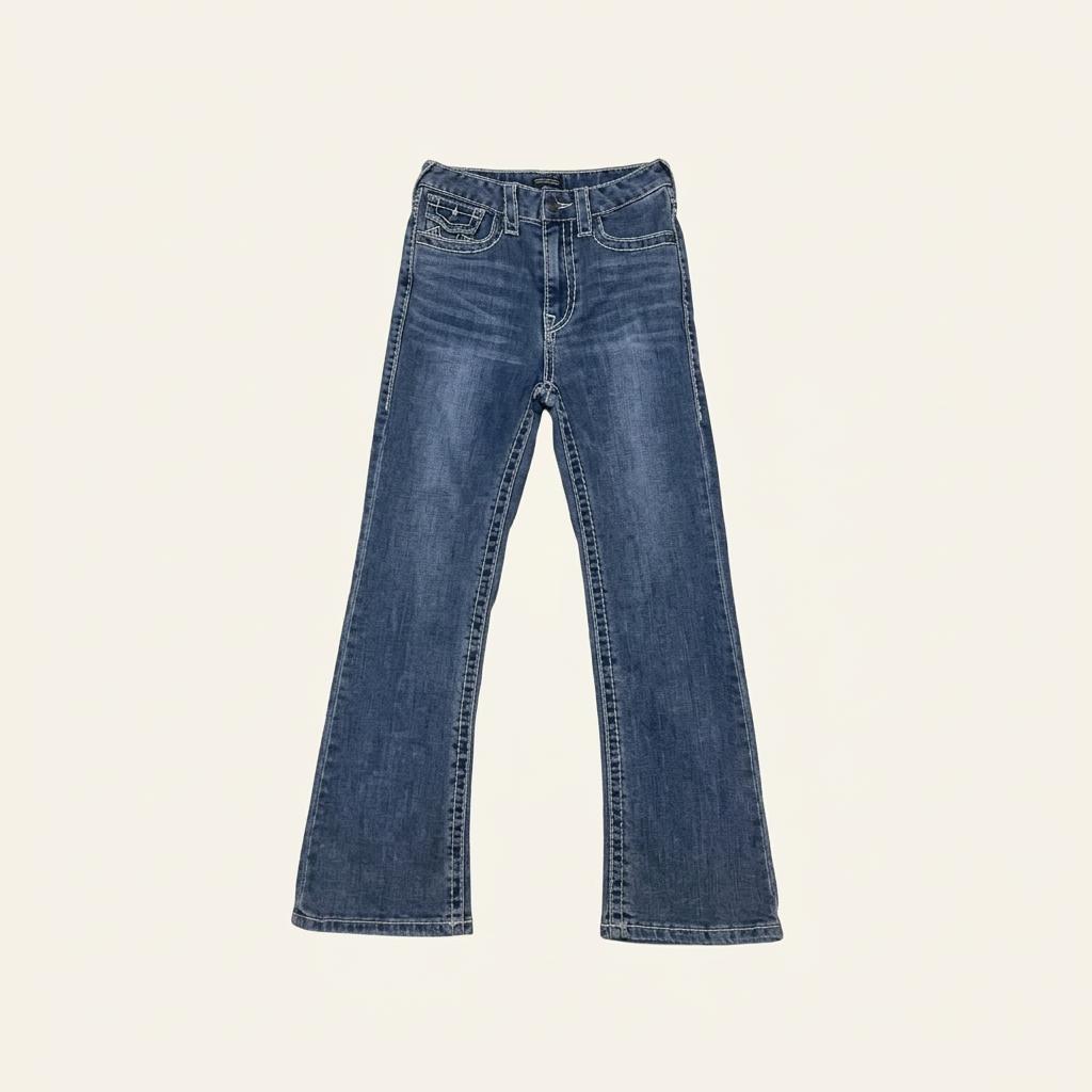 True Religion 트루릴리전 스티치 부츠컷 데님 팬츠 1