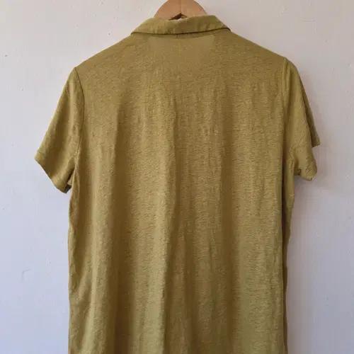Eileen Fisher 여성 리넨 버튼업 셔츠 M사이즈 4