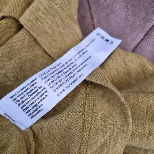Eileen Fisher 여성 리넨 버튼업 셔츠 M사이즈 8