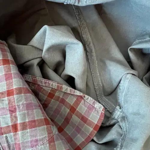 오일릴리 여자 청록 코튼팬츠 슬랙스 38 8