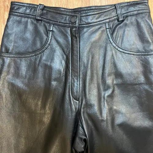 씨씨클럽 여자 블랙 양가죽바지 가죽슬렉스 5