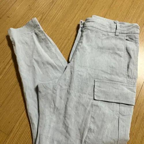 타임 이태리 여성 린넨조거팬츠 67 2