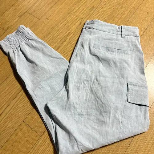 타임 이태리 여성 린넨조거팬츠 67 3