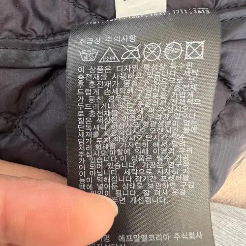 유니클로 여성 블랙 경량패딩점퍼 누빔패딩점퍼 M 9