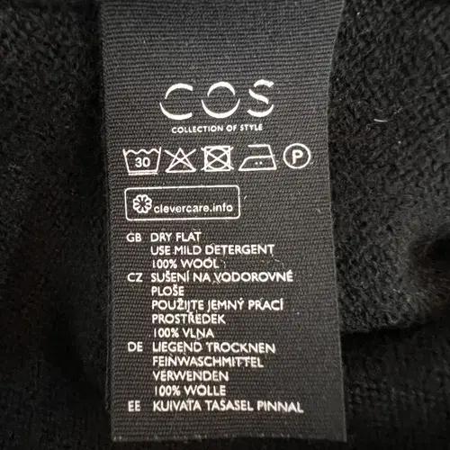 코스 COS 여성 블랙 터틀넥니트원피스 롱원피스 S 8