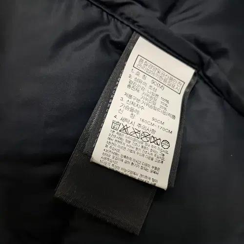 노스페이스 여성 터틀넥구스롱다운패딩 90사이즈 9