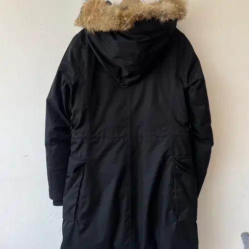 노비스 여성 블랙 덕다운패딩점퍼 후드패딩점퍼 M 4