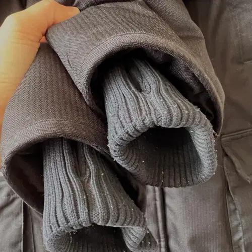 노비스 여성 블랙 덕다운패딩점퍼 후드패딩점퍼 M 5