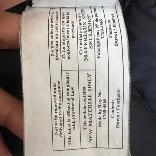 노비스 여성 블랙 덕다운패딩점퍼 후드패딩점퍼 M 9