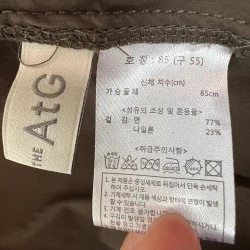 앳지 AtG 여성 카키 바람막이점퍼 크롭점퍼 55 8