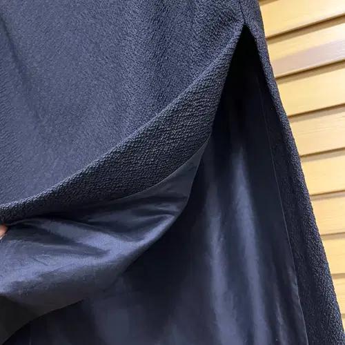 질샌더 여성 네이비 언밸런스셔링 롱원피스 36 6