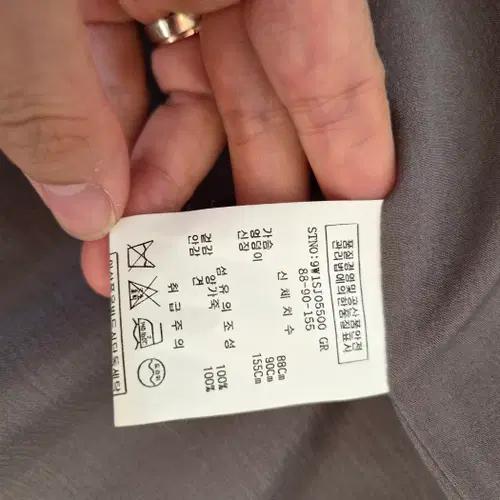 앤디앤뎁 여성 양가죽오픈자켓 88-90-155사이즈 9