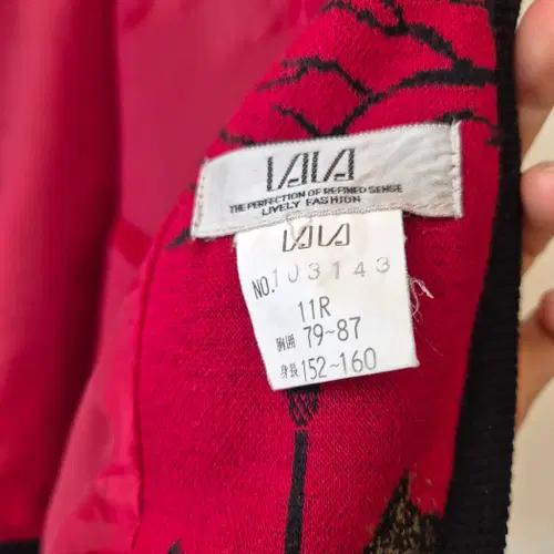 LALA 일본 여성 차이나넥울가디건 11R사이즈 9