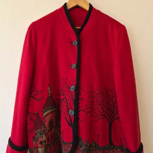 LALA 일본 여성 차이나넥울가디건 11R사이즈 3
