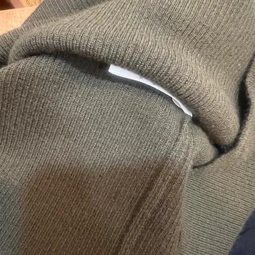 타임 여성 브라운 골지민소매니트 울니트조끼 레이어드니트 90 7