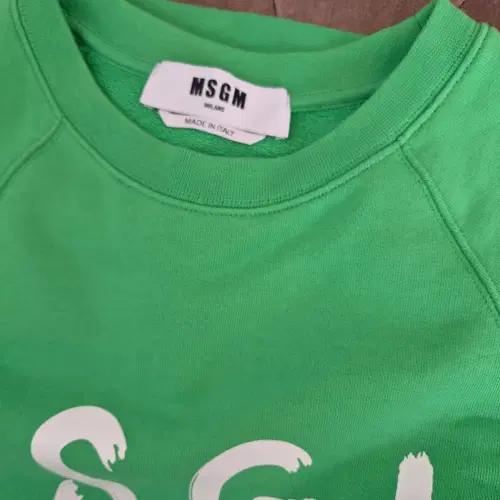 MSGM 여성 빅로고맨투맨티셔츠 M사이즈 8