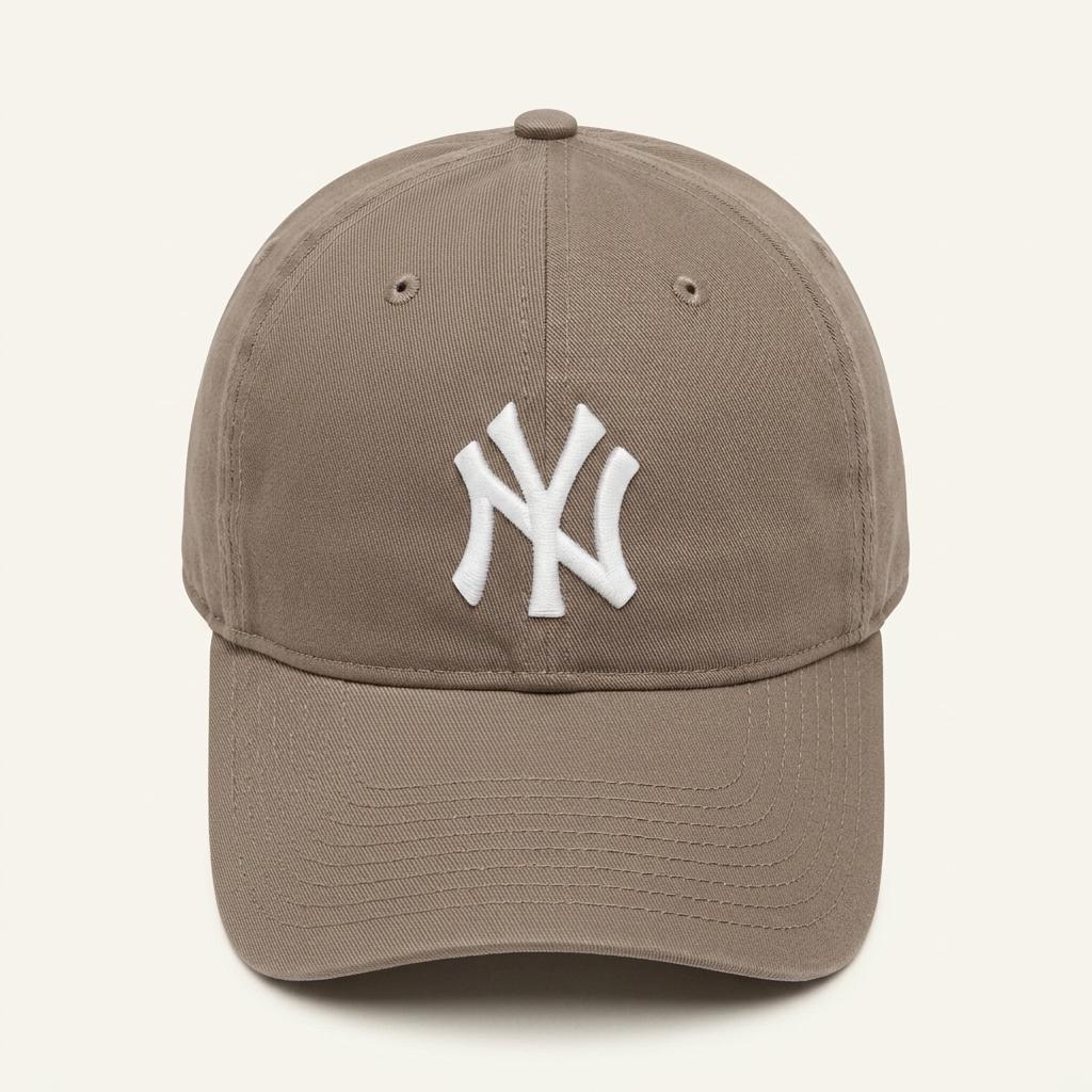 엠엘비 MLB 남여공용 베이지 캡모자 코튼모자 1
