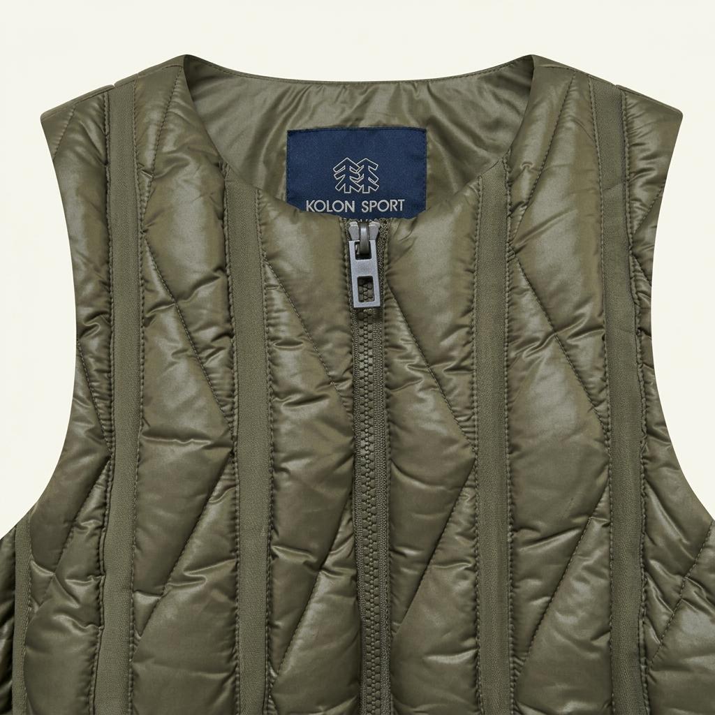 코오롱스포츠 여성 구스경량패딩 90사이즈 1