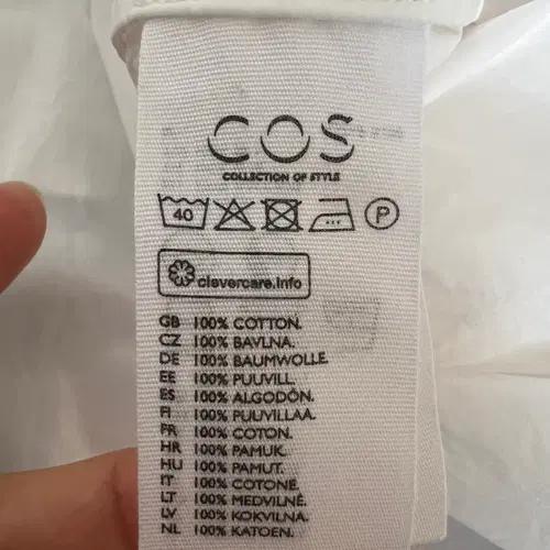 코스 COS 여성 화이트 셔츠블라우스 루즈핏블라우스 34 7