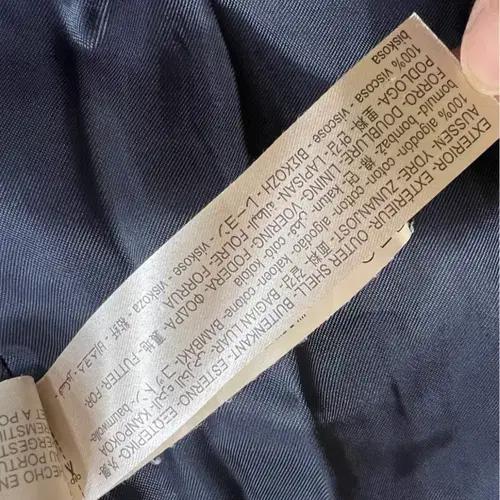 마시모뚜띠 여성 네이비 코듀로이자켓 더블자켓 38 5