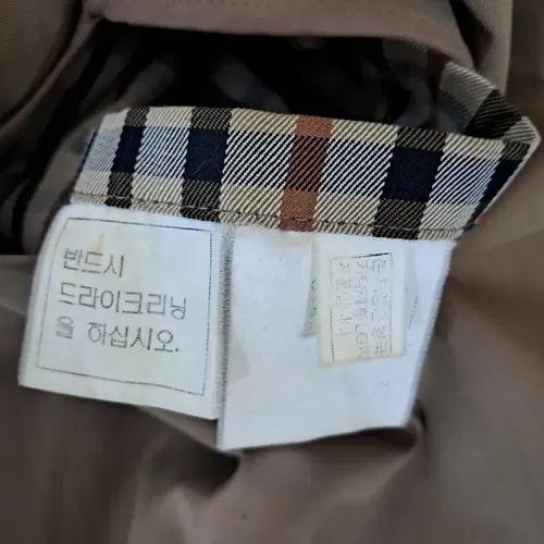 닥스코튼싱글코트맥코트5566 10