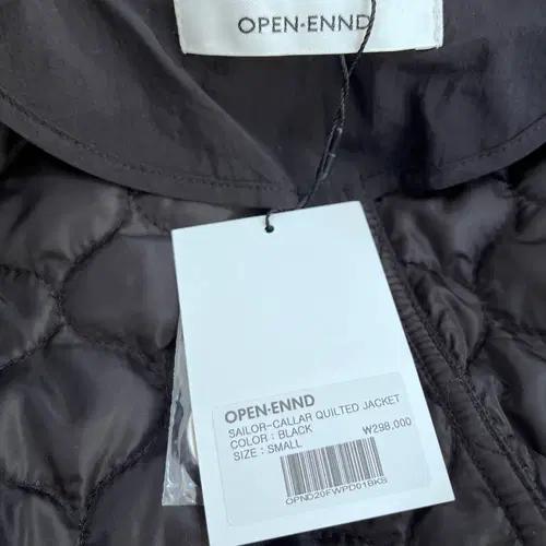 새상품)오픈엔드 Openennd 여성 세일러카라퀄티드자켓 S사이즈 8