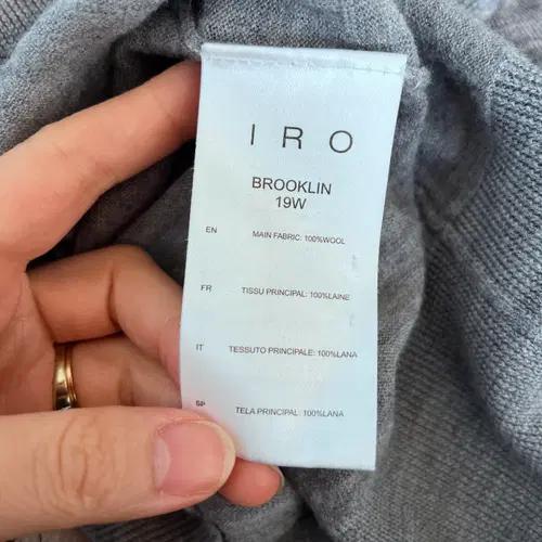 IRO 여성 그레이크루넥울니트 XS사이즈 8