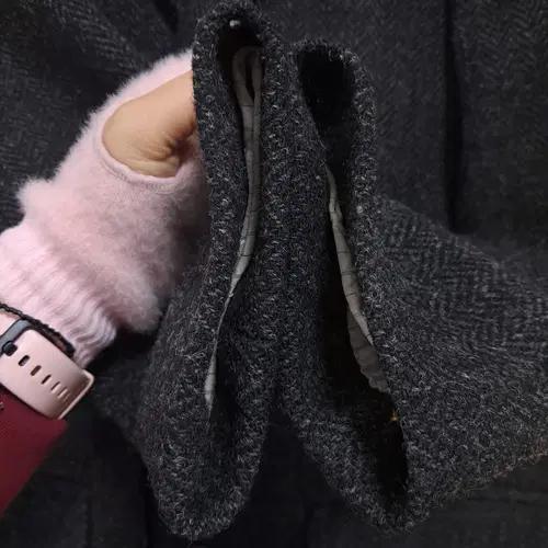 A.P.C 여성 울100헤링본코트 M사이즈 5