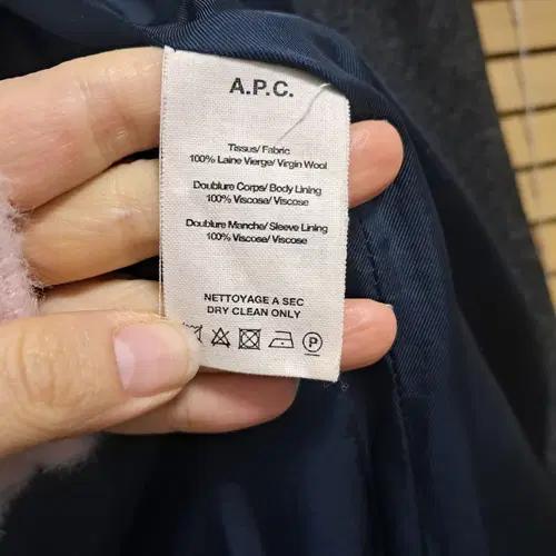 A.P.C 여성 울100헤링본코트 M사이즈 9