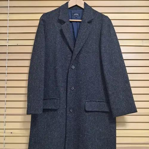 A.P.C 여성 울100헤링본코트 M사이즈 3