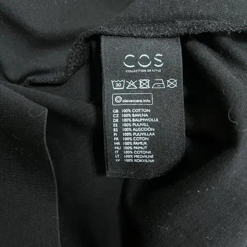 COS 여성 블랙 루즈핏칠부티셔츠 XS사이즈 8